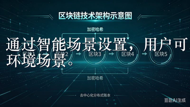 通过智能场景设置，用户可以根据自己的生活习惯，定制专属的环境场景。