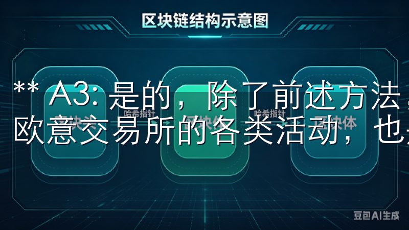 ** A3: 是的，除了前述方法，保持活跃的交易量，参与欧意交易所的各类活动，也是一种有效降低费用的途径。