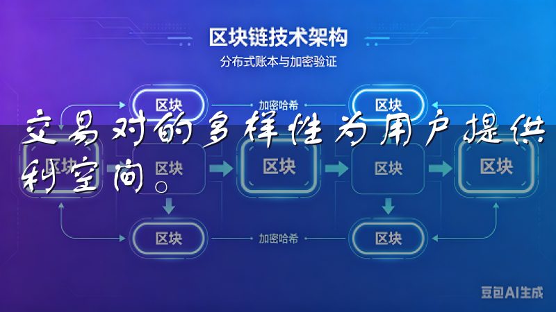 交易对的多样性为用户提供了更多的投资机会，也有利于创造套利空间。