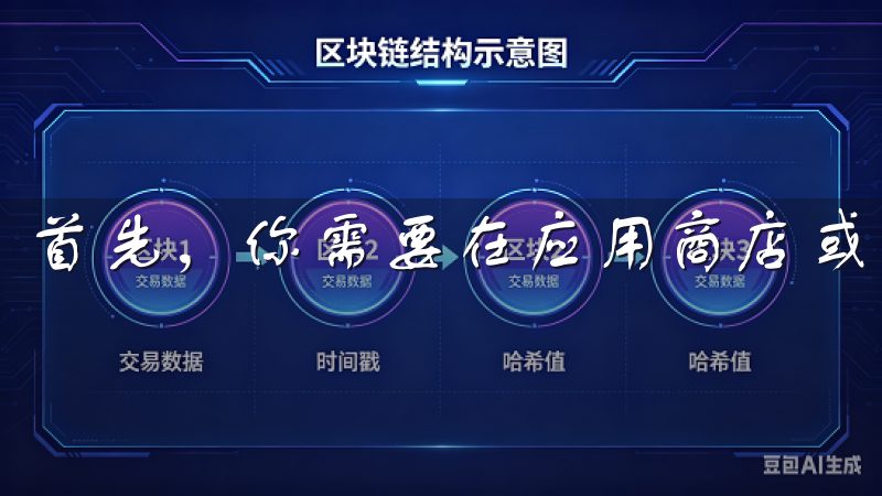 首先，你需要在应用商店或官网下载安装该软件。