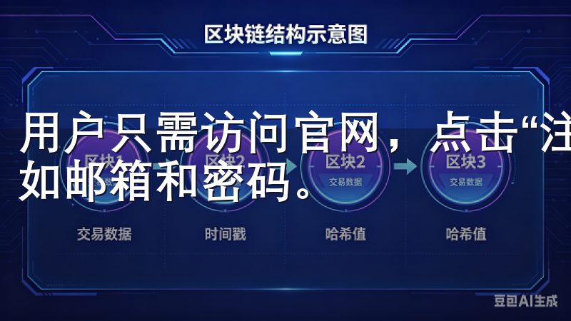 用户只需访问官网，点击“注册”按钮，填写必要的个人信息，如邮箱和密码。