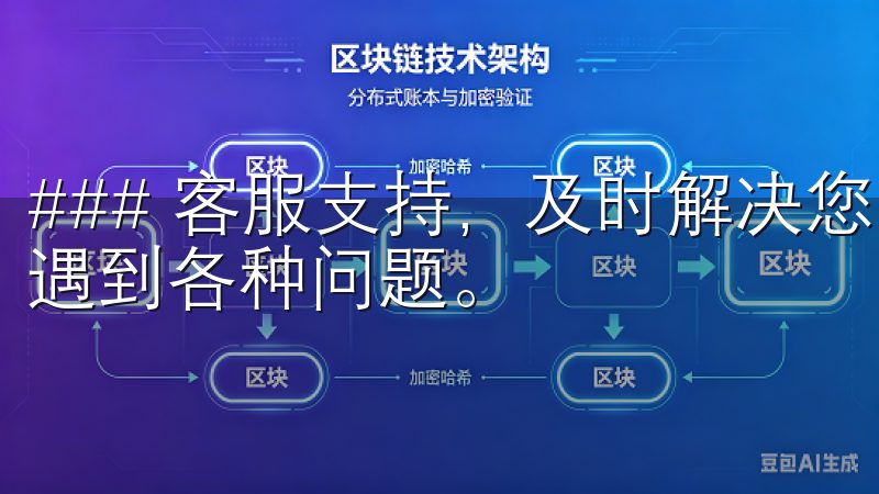 ### 客服支持，及时解决您的疑问 在交易过程中，难免会遇到各种问题。