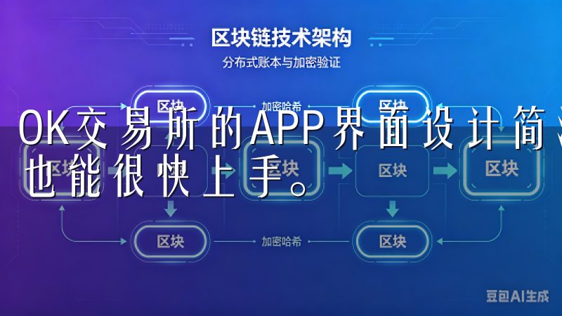 OK交易所的APP界面设计简洁明了，用户即便是第一次使用也能很快上手。