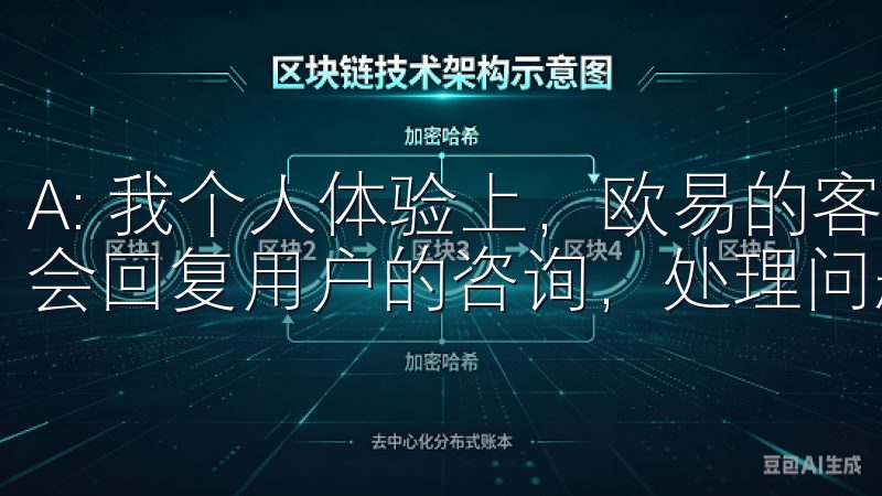 A: 我个人体验上，欧易的客服响应快捷，通常在24小时内会回复用户的咨询，处理问题非常高效。